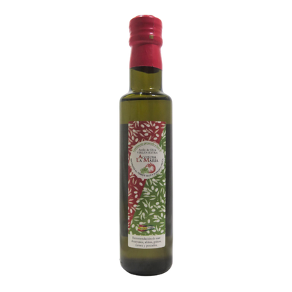 Aceite De Oliva Virgen Extra Macerado Al Tomate Seco Y Albahaca 25 Cl Cristal