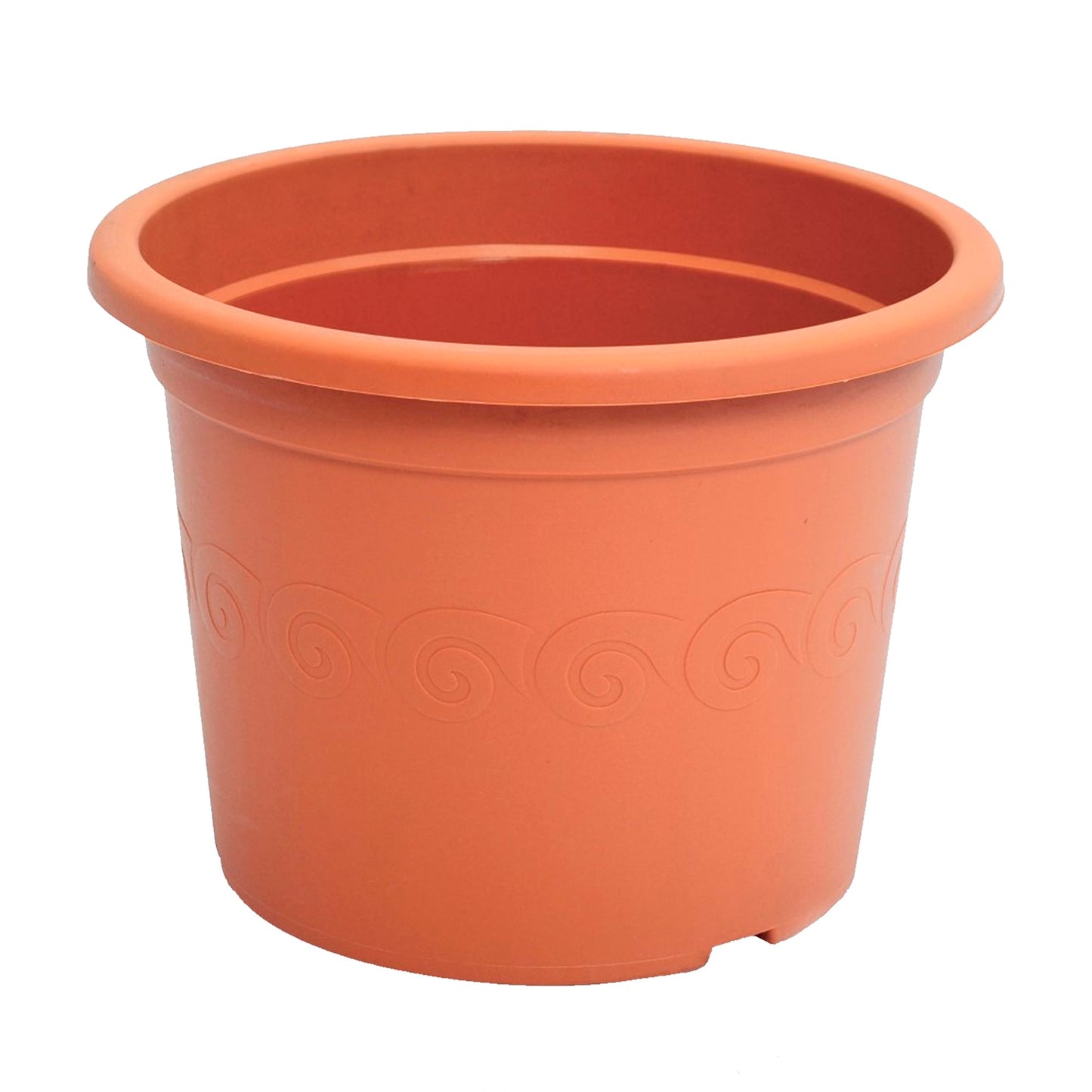 Maceta Plastica 1,4l., Dimensiones (mm) 170x170x127, Color Terracota_0