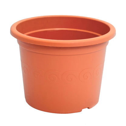 Maceta Plastica 1,4l., Dimensiones (mm) 170x170x127, Color Terracota_0