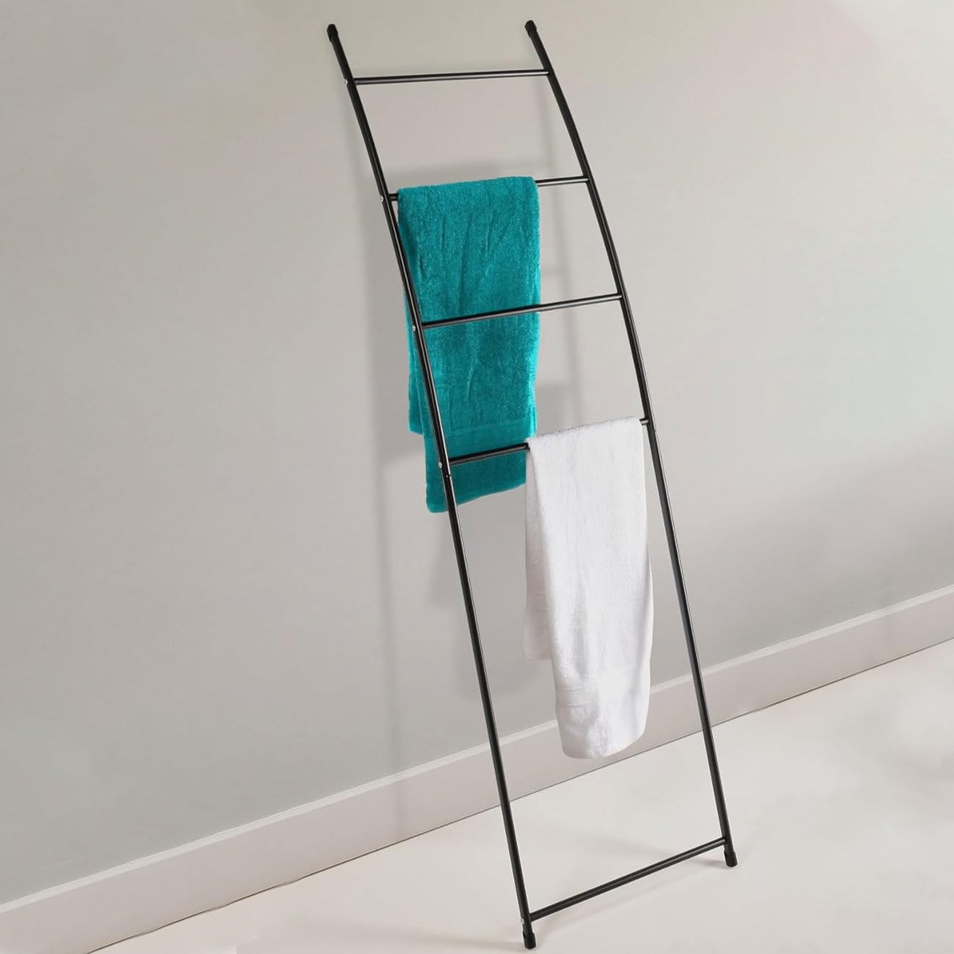 Well Home Toallero De Metal Con 4 Baldas Antideslizantes H.150cm_3