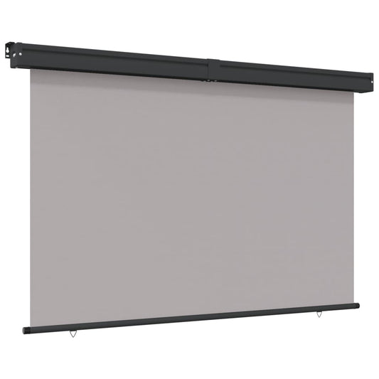 Vidaxl Toldo Lateral De Balcón Gris Oscuro 165x250 Cm_0