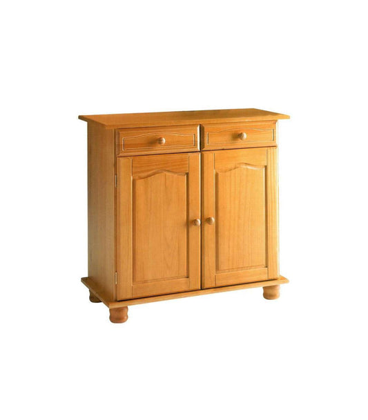 Aparador 2 Puertas Altea En Acabado Madera Maciza De Pino Color Miel 86 Cm(alto)88 Cm(anch_0