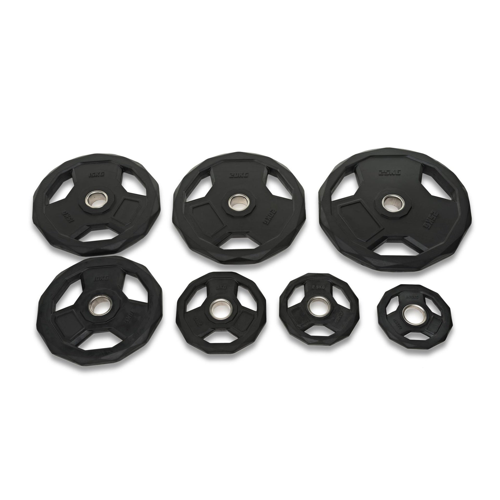 Disco Olimpico Premium Hexagonal 25 kgs