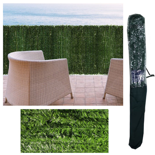 Seto Artificial| Composición 100% Polipropileno| 90% Ocultacion| 30 Varillas Metálicas| Cuatritono 1,5x3m_0