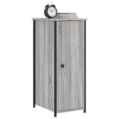 Mesitas Noche 2 Uds Madera Ingeniería Gris Sonoma 32x42x80 Cm_1