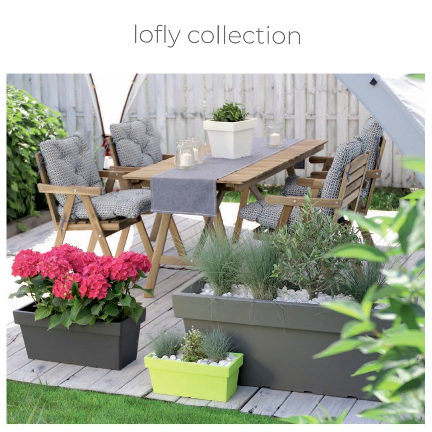 Maceta Lofly Square 7,2l., Dimensiones (mm) 193x193x293, Color Antracita_1