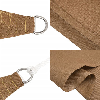 Toldo De Vela Hdpe Gris Taupe 160 G/m² 7x7 M_4