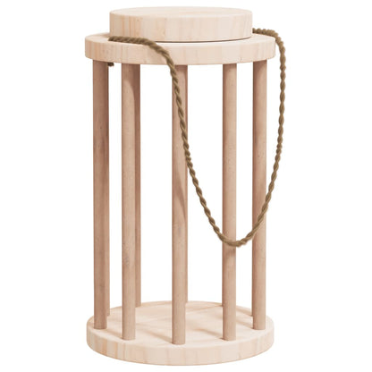 Vidaxl Comedero De Heno Para Conejos Madera Maciza Abeto Ø15x25,5 Cm_0