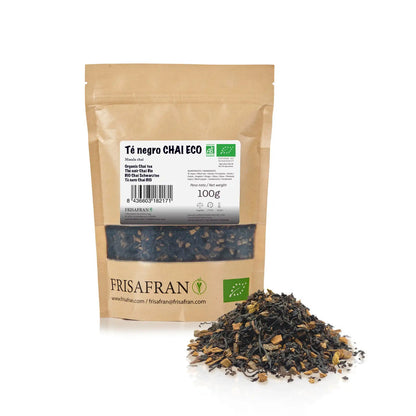 Té Negro Chai Ecológico Granel | Calidad | Frisafran 100 G_0