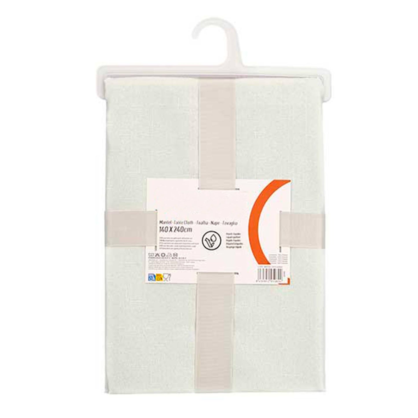 Mantel Poliester 140x240cm Verde Palo Colección Kinvara