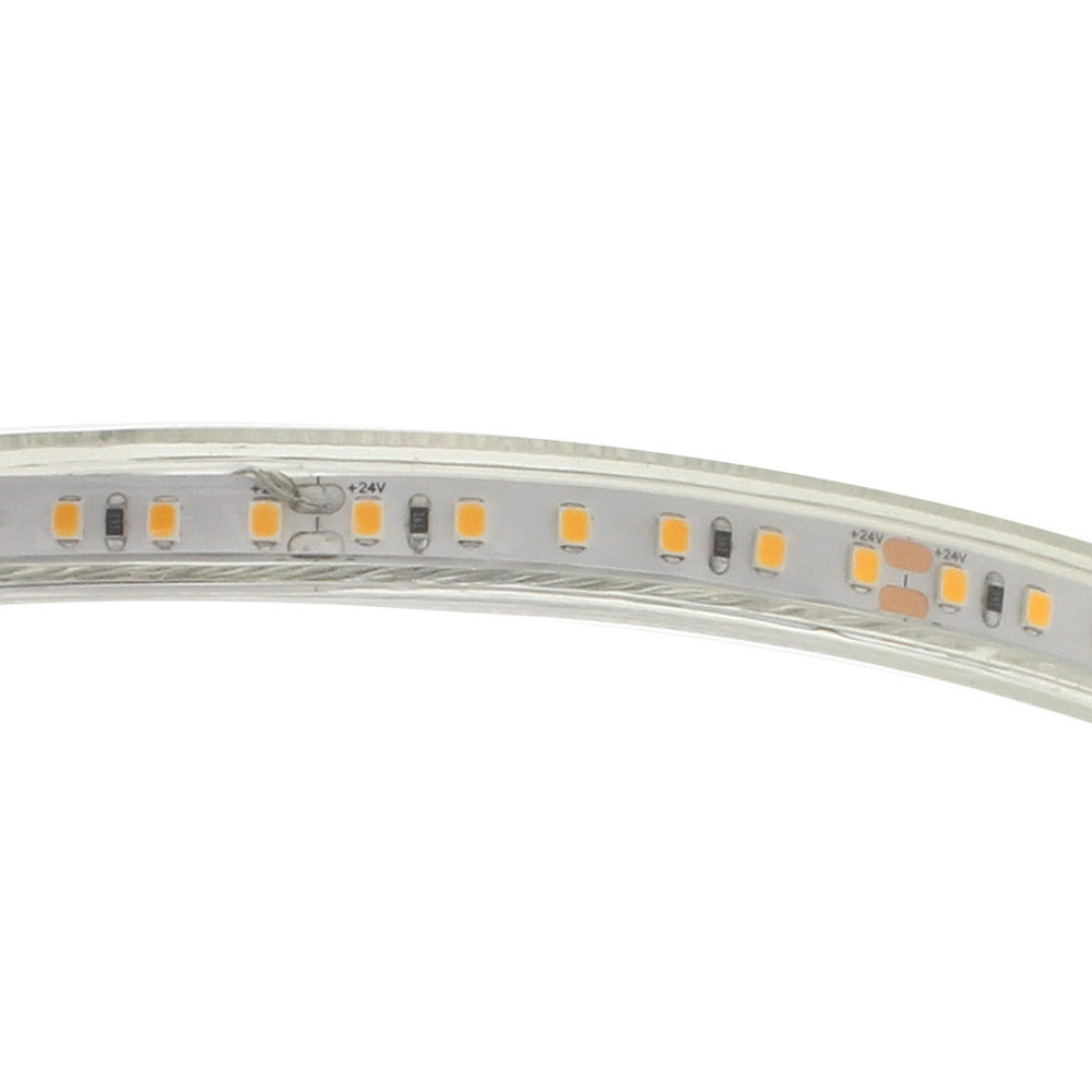Tira Led Monocolor Smd2835, Dc24v, 50 Metros (120led/m), 500w, Ip66, Ambar_4