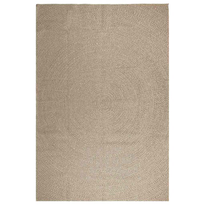 Vidaxl Alfombra Zizur Aspecto Yute Interior/exterior Beige 240x340 Cm_0