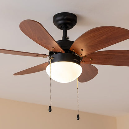 Cecotec Ventilador De Techo Con Luz Energysilence Aero 365 Black&wood Cecotec_1