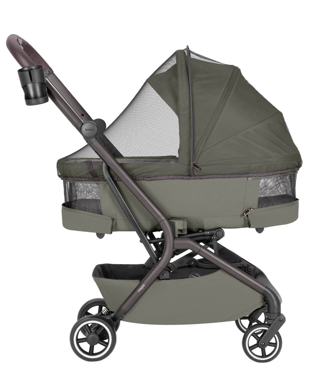 Carrello Carrito De Bebé Magia Dúo 2 En 1 Malted Green_1