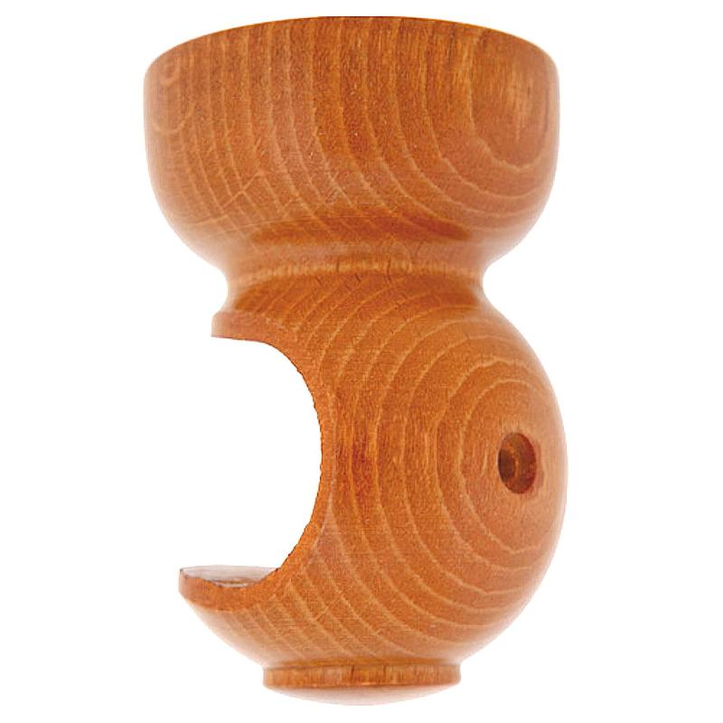 Soporte Madera Liso Techo 28x82 Mm. Teca_0
