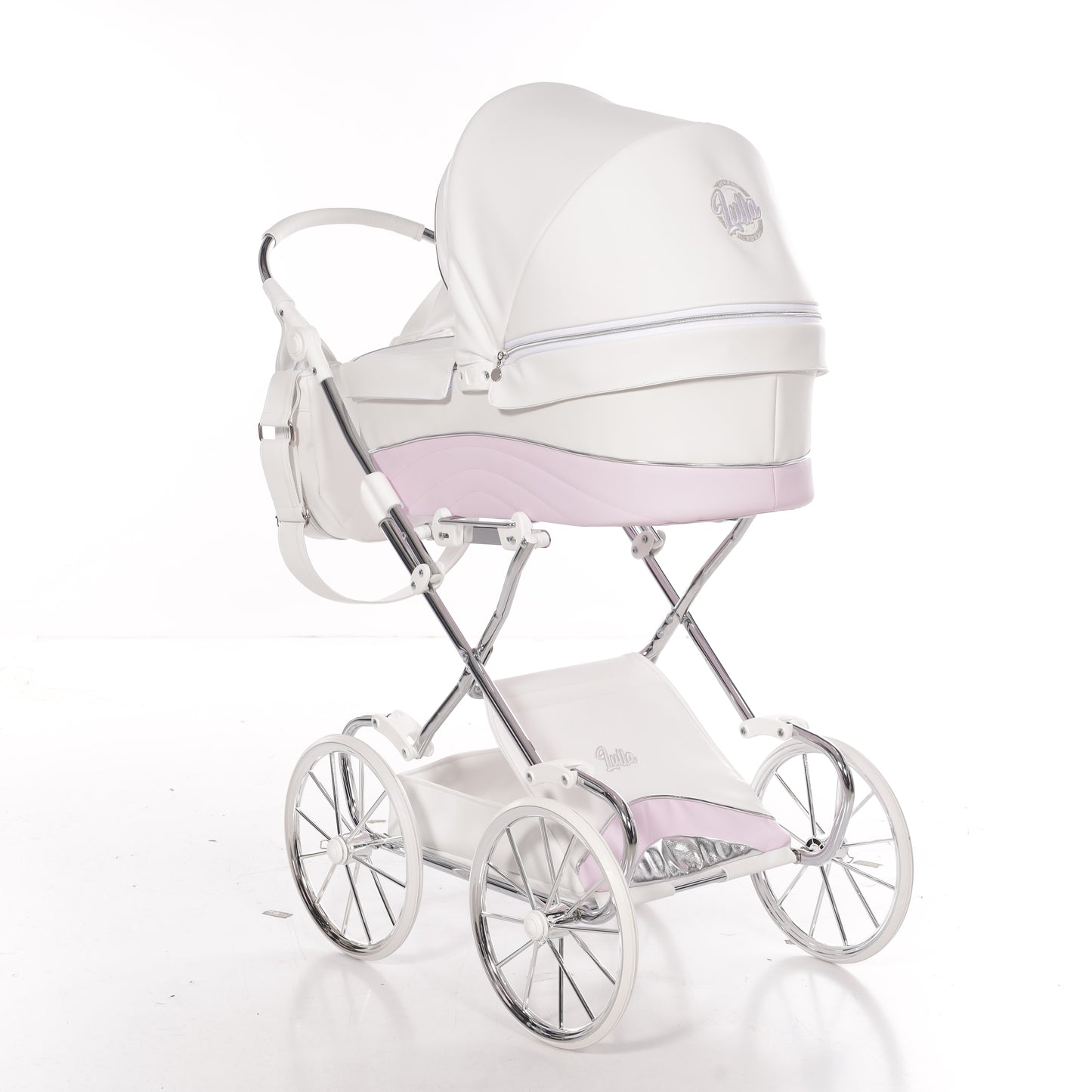 Carro De Muñecas Lulla Maxi Classic Blanco