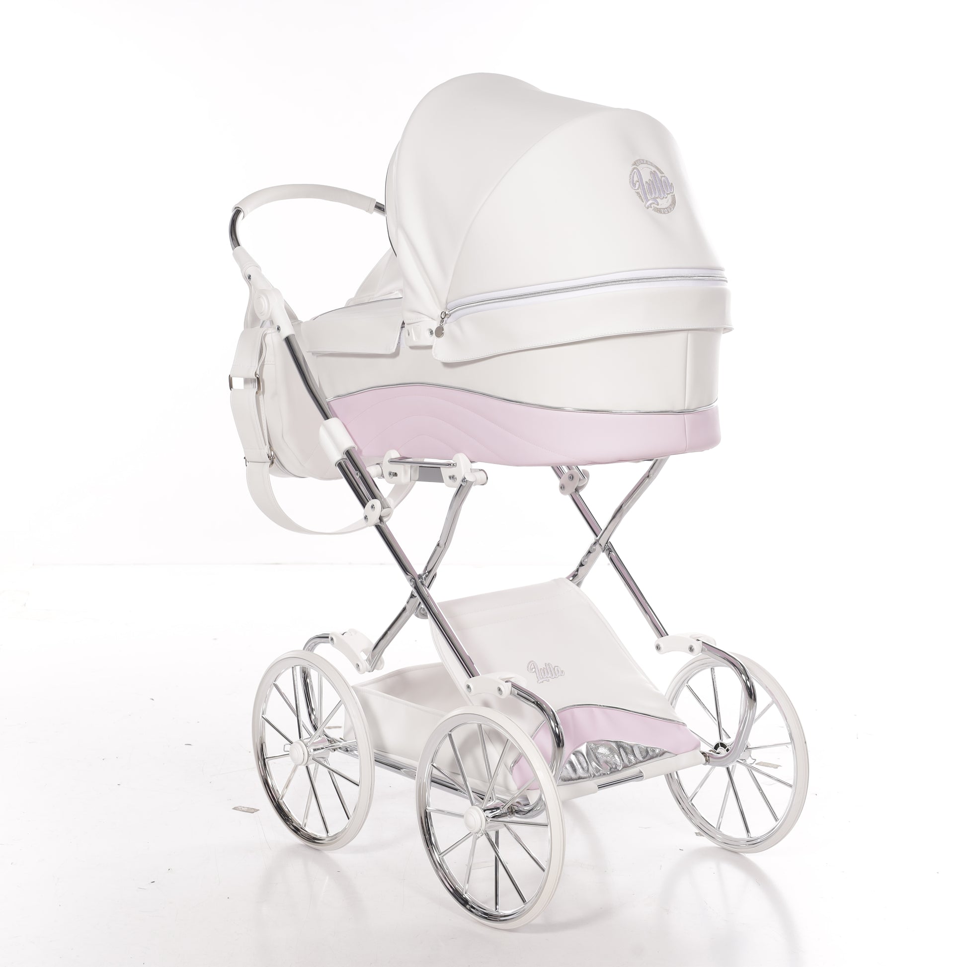 Carro De Muñecas Lulla Maxi Classic Blanco