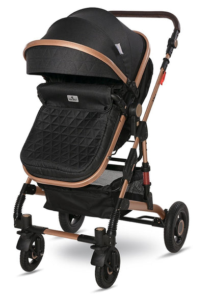 Carrito De Bebé Dúo Convertible Alba Premium Black_3