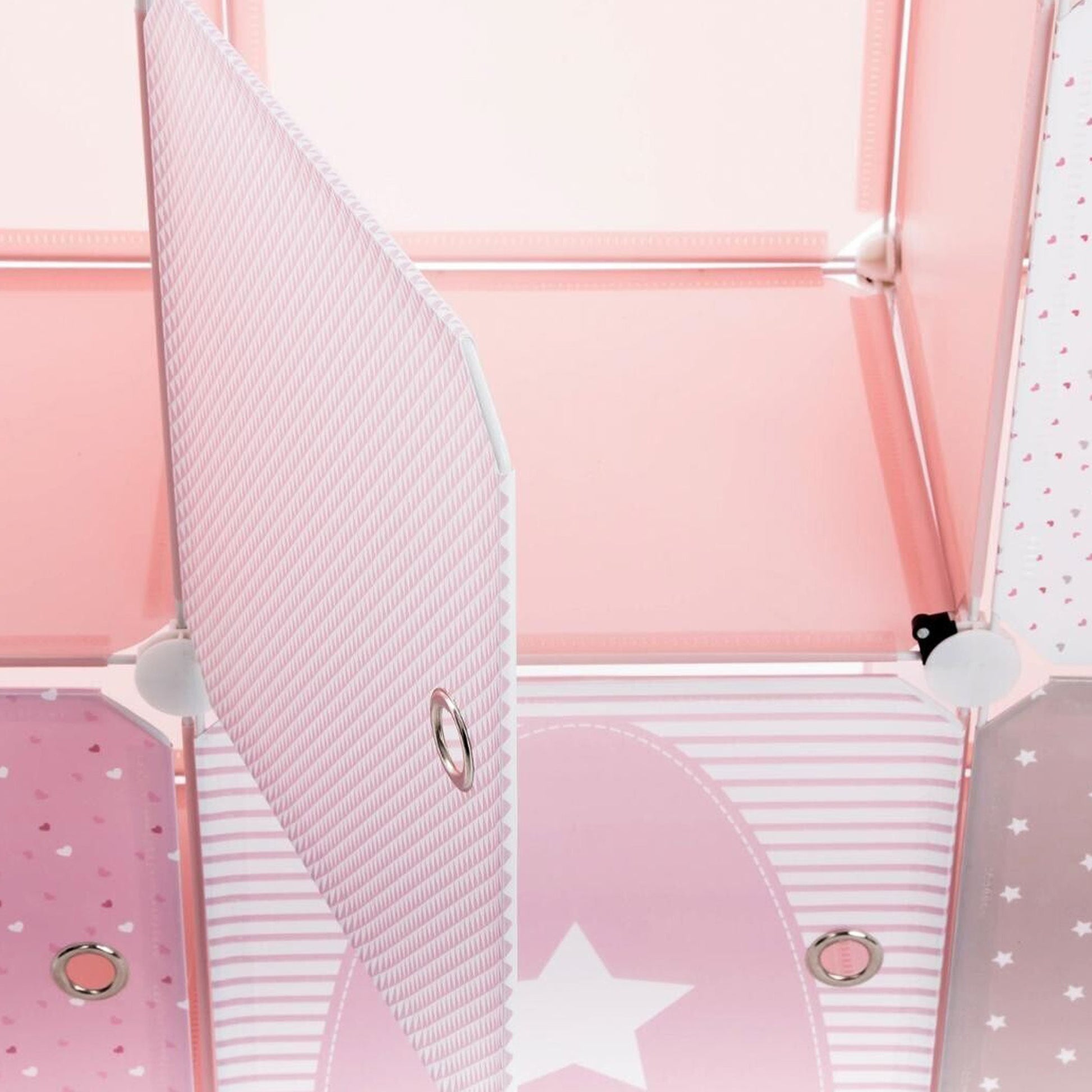 Castillo Estantería Rosa 95,5x32x109cm