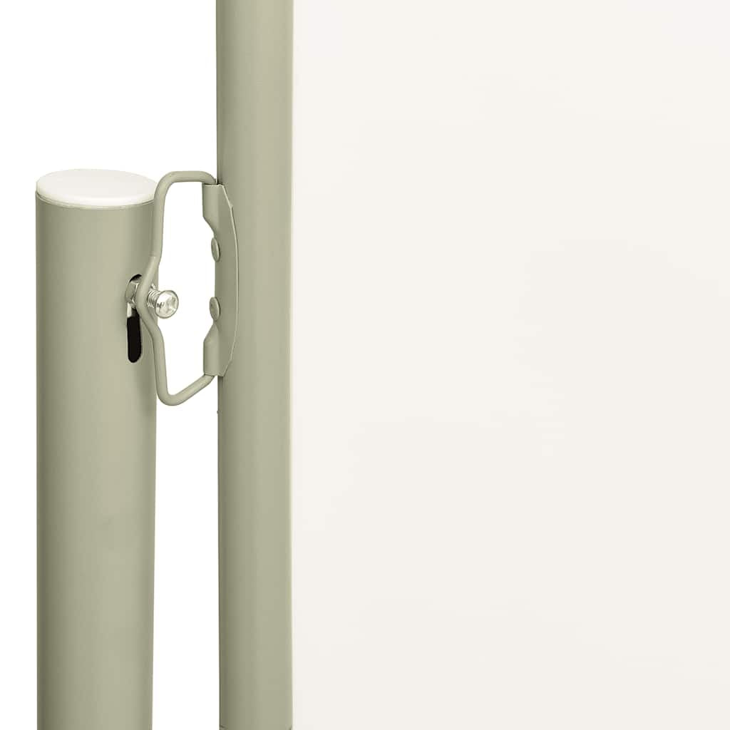 Vidaxl Toldo Lateral Retráctil De Jardín Crema 117x300 Cm_4