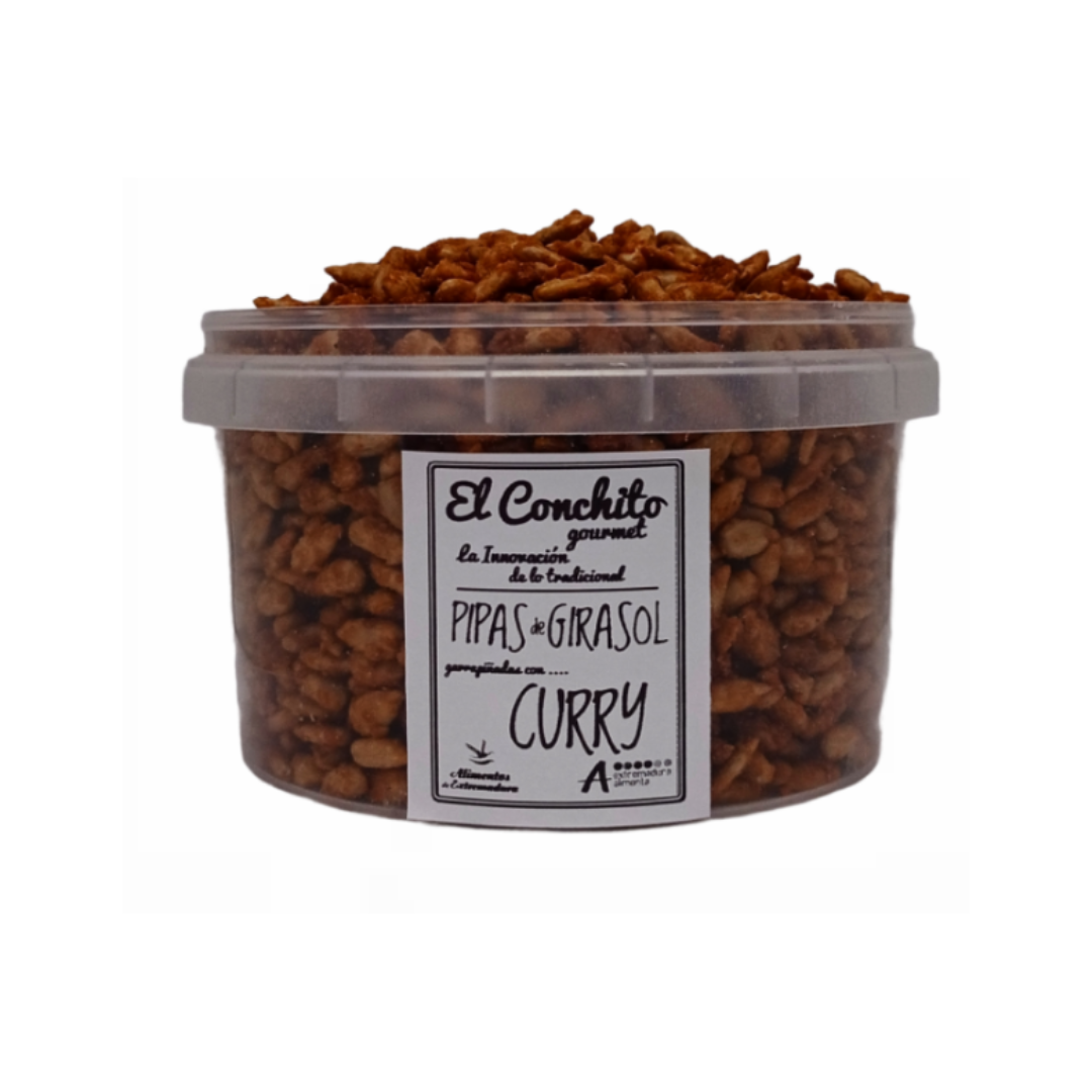 Pipas Garrapiñadas Con Curry Tarrina 240 G_0