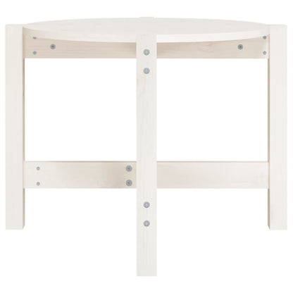Mesa De Centro De Madera Maciza De Pino Blanco 62,5x45 Cm_3