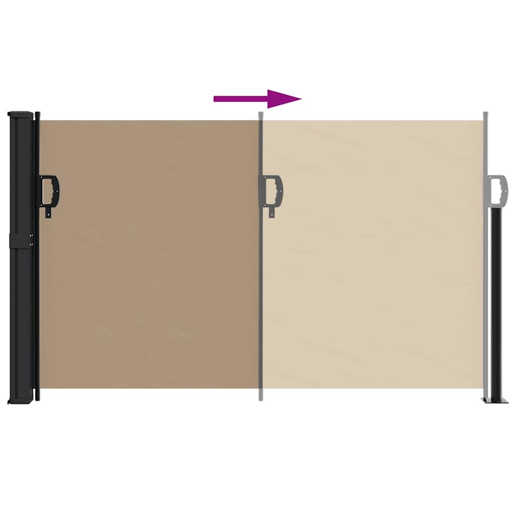 Vidaxl Toldo Lateral Retráctil Gris Taupe 120x600 Cm_4