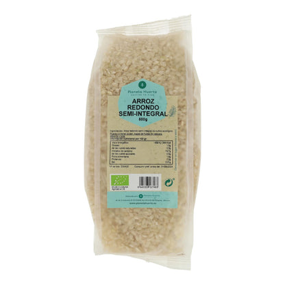 Arroz redondo semi integral ECO Planeta Huerto 500 g