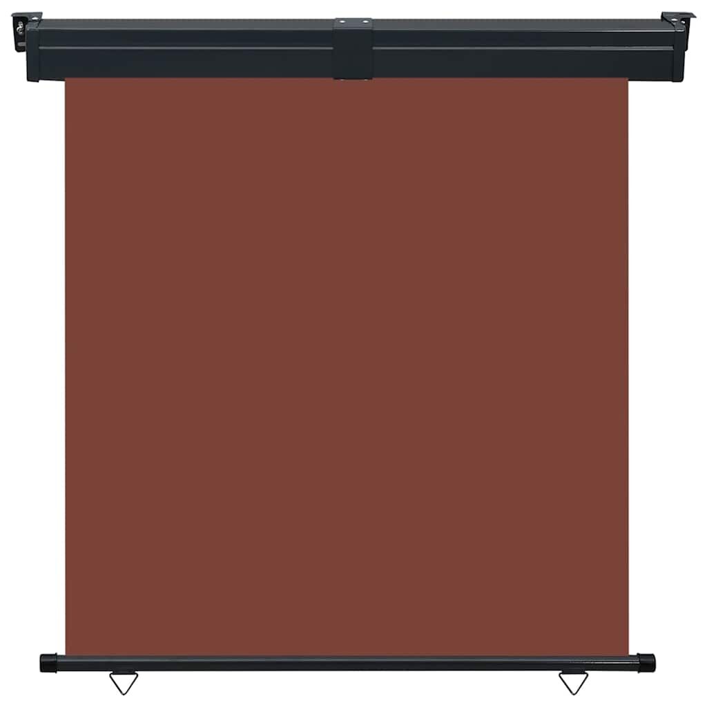 Vidaxl Toldo Lateral De Balcón Marrón 165x250 Cm_1