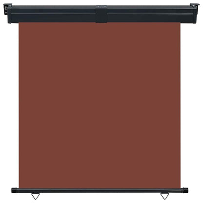 Vidaxl Toldo Lateral De Balcón Marrón 165x250 Cm_1