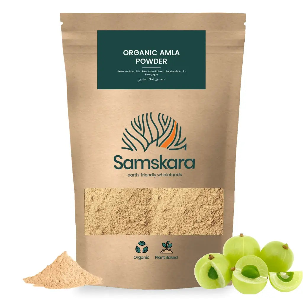 Amla (grosella India) En Polvo Bio - 250g | Superalimento Ecológico Vegano Para Batidos, Smoothies Y Zumos_0