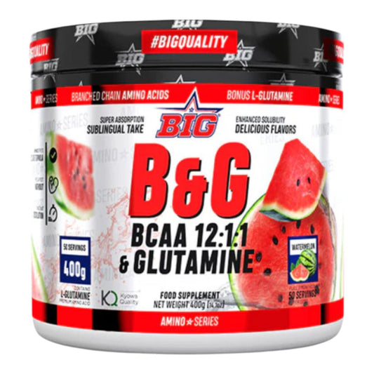 B&g Bcaa 12:1:1 + Glutamina 400 Gr Sandía_0