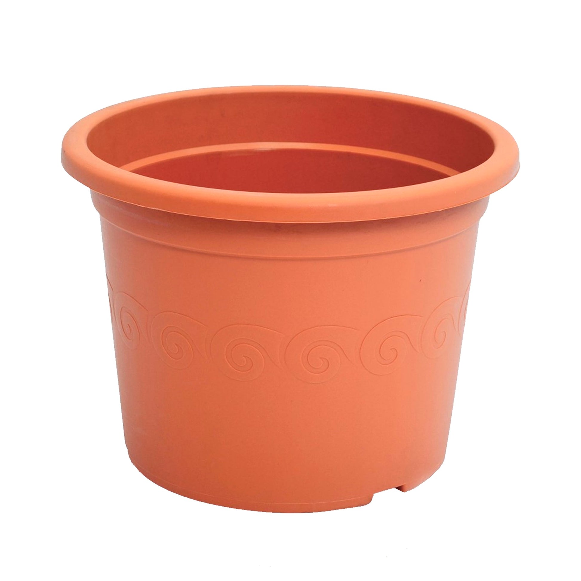 Maceta Plastica 0,5l., Dimensiones (mm) 130x130x97, Color Terracota_0