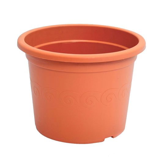 Maceta Plastica 0,5l., Dimensiones (mm) 130x130x97, Color Terracota_0