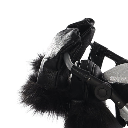 Manoplas Para Carro De Muñecas Gris