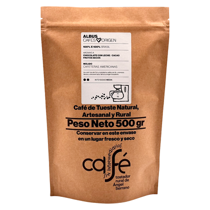 Cafe Sin Intermediarios Café Brasil Albus Molido Americana 500 G_0