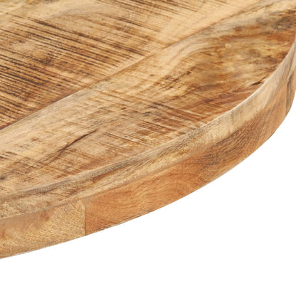 Mesa De Bistró Redonda Madera De Mango Rugosa Ø80x75 Cm_2