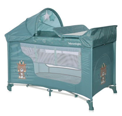 Cuna De Viaje Moonlight Plus (2 Niveles) Artic Indian_0