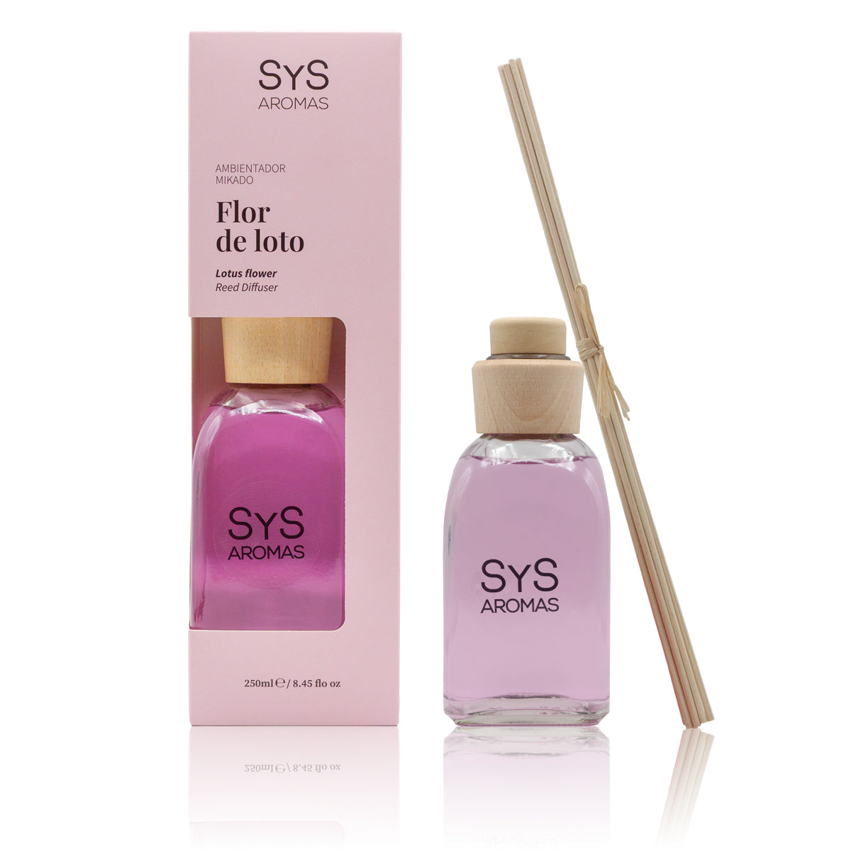 Ambientador Mikado de Flor de Loto Origins SYS Aromas 250 ml | Aroma Floral y Oriental | Relajante_0