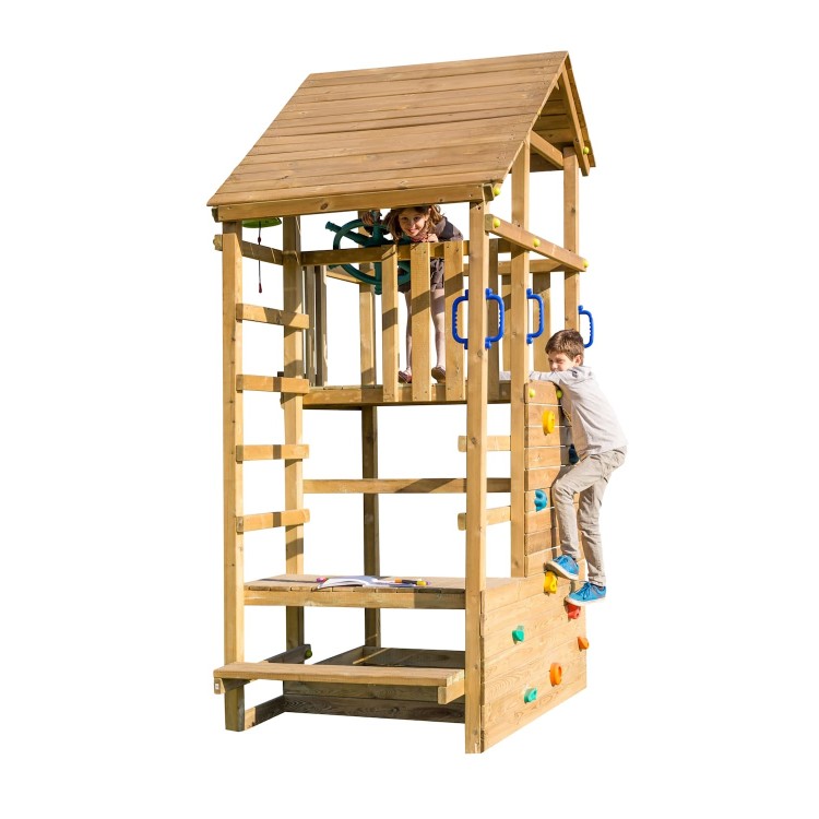 Parque Infantil Masgames Teide Xl Con Columpio Individual.