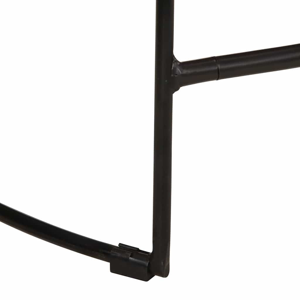 Taburetes De Barra 2 Uds 49x43x88 Cm Madera Maciza De Mango_5