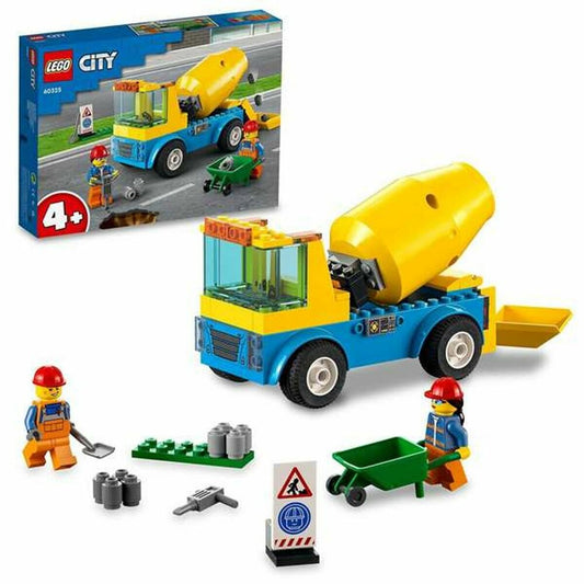 Playset Lego 60325 Camión Mezclador De Cemento 60325 (85 Piezas)_0