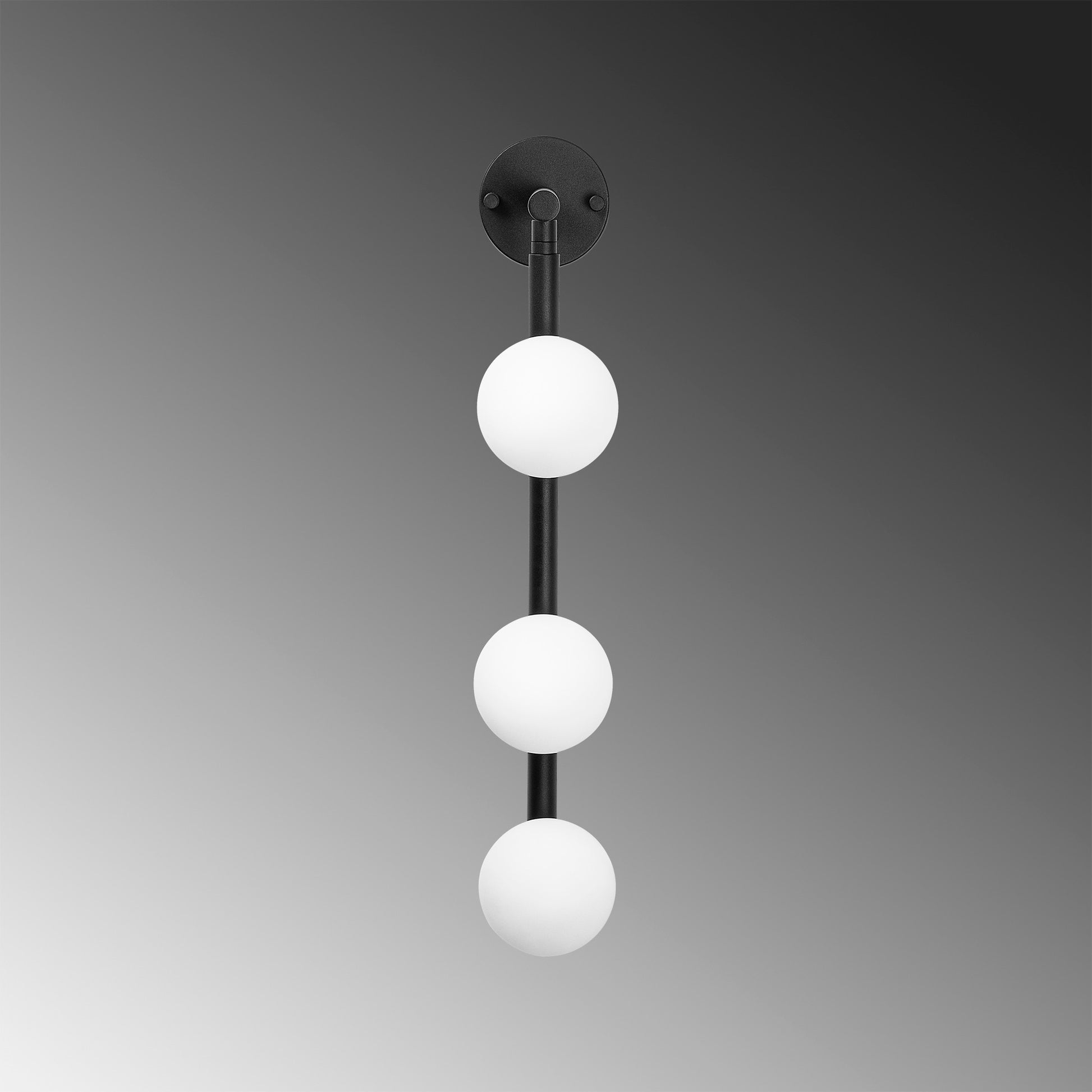 Aplique De Pared, Metal , Negro, 10x24x59, Casquillo 3 X G9 Max 10 W_4