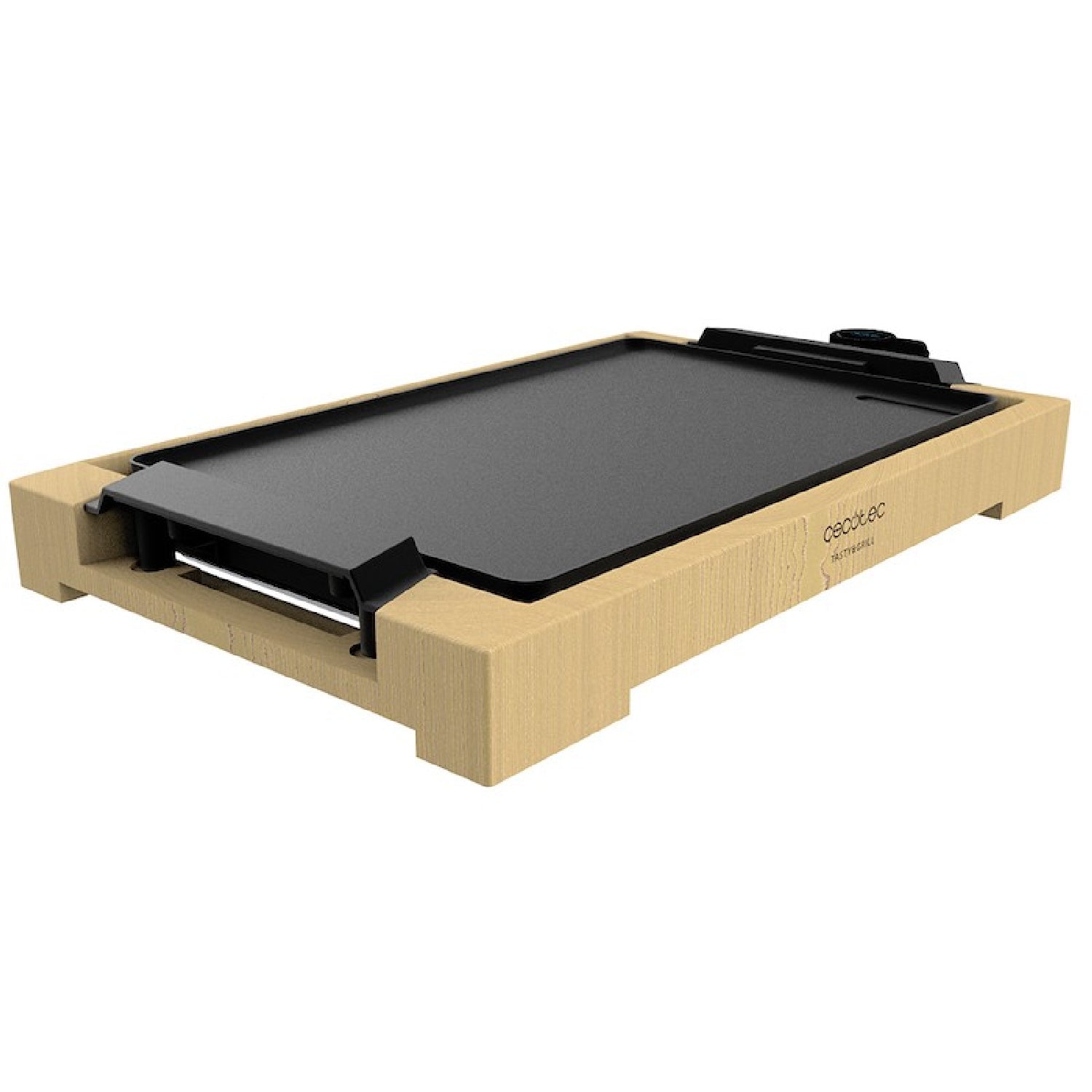 Cecotec Plancha Eléctrica Plancha De Cocina Tasty&grill 2000 Bamboo_0