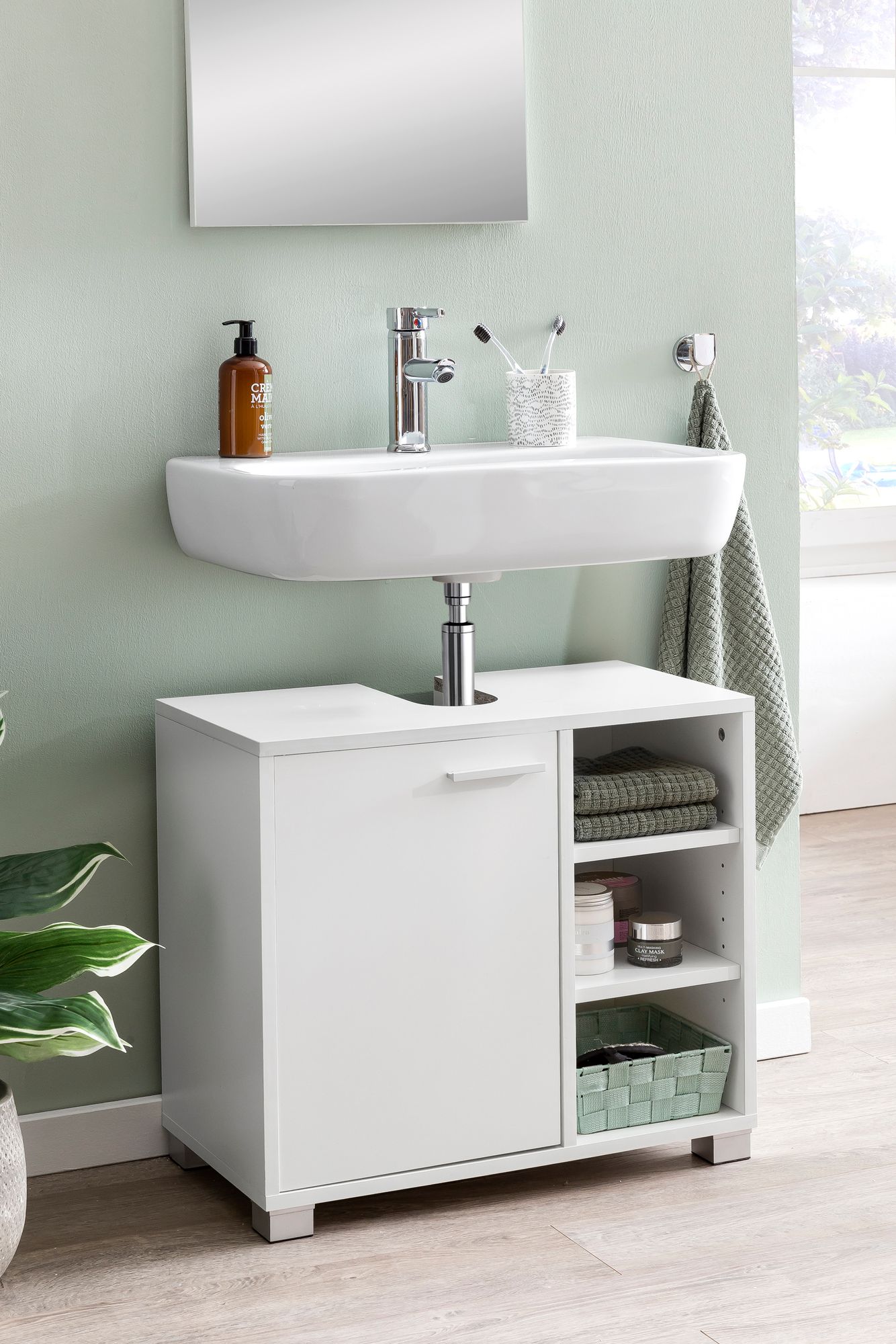 Mueble De Baño Compacto Y Práctico Modelo Wl5.341_2