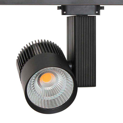 Foco Carril Monofásico Cronolux Chip Cree Led,, Negro, 35w, Blanco Cálido_1