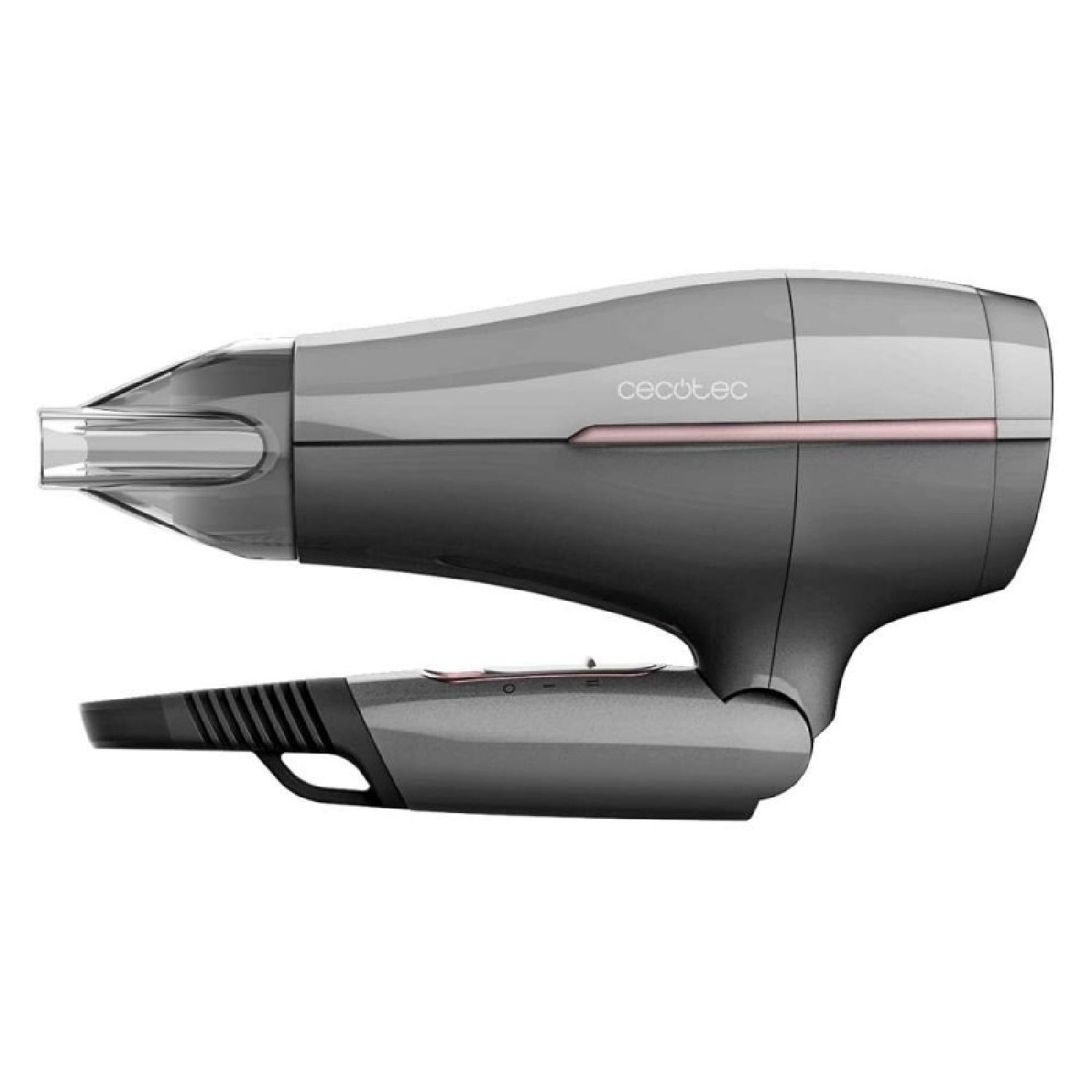 Cecotec Secador De Pelo De Viaje Ionicare Power&go Heaven Grey. 2000w, 2 Temperaturas, 2 Velocidades_2