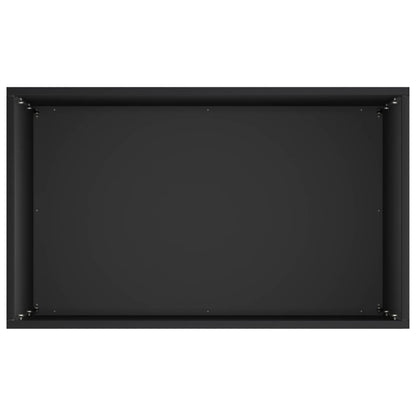 Macetero De Jardín Negro 50 X 40 X 75 Cm Acero Laminado En Frío_3
