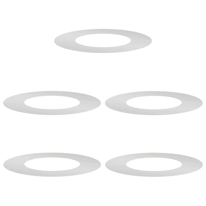 Adecuado Para Anillos De Árbol Plano 5 Pcs Plateado Ø40 / 70 Cm_0