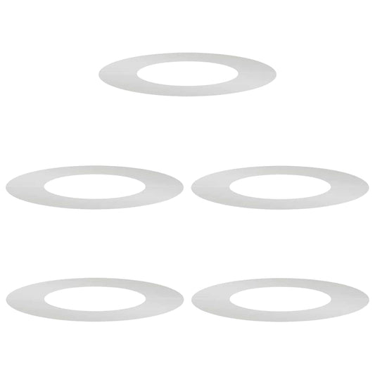 Adecuado Para Anillos De Árbol Plano 5 Pcs Plateado Ø40 / 70 Cm_0